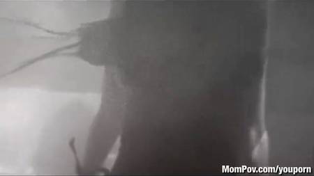 Анал в черно-белых тонах