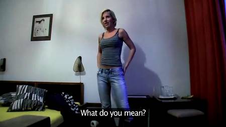 Шантажист трахнул белокурую красотку