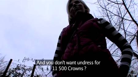 Шантажист трахнул белокурую красотку