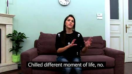 Потрясающие сиськи и тугая дырка