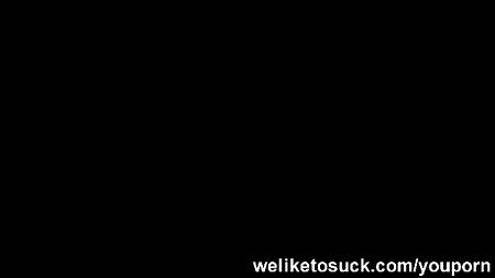 Рыжая любительница спермы