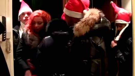 Русские студенты оттягиваются на Новый год