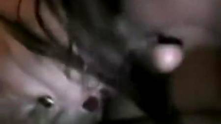 Вкусная сперма для брюнеточки