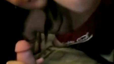 Вкусная сперма для брюнеточки