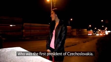 Ночью в городе сладко трахнул молодую девку