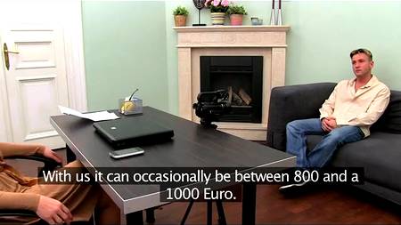 Прошел кастинг и поимел отличную дамочку